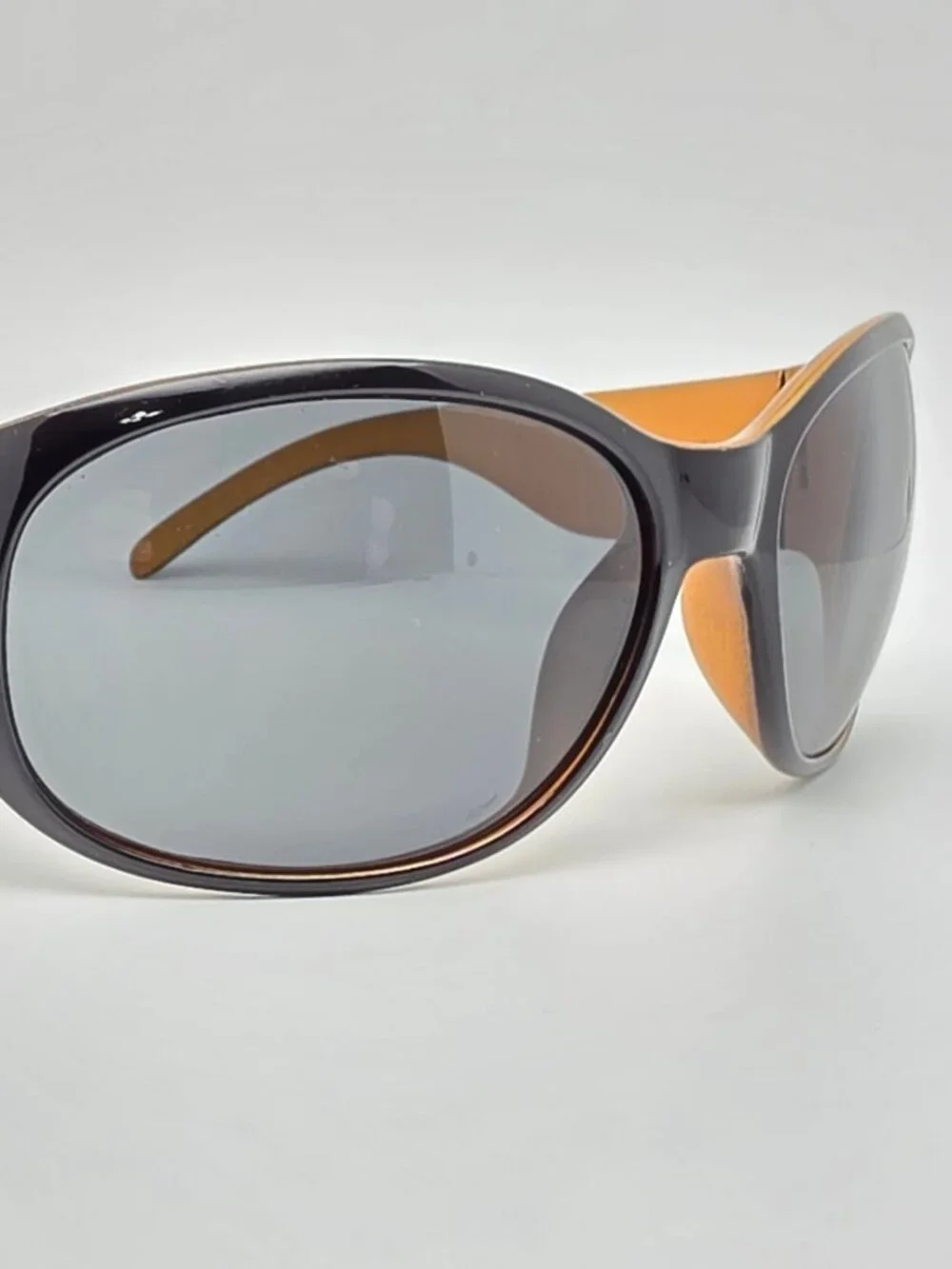 Suncloud Carousel Black Backpaint Laser Frame Polarized Grey Lens Sunglasses